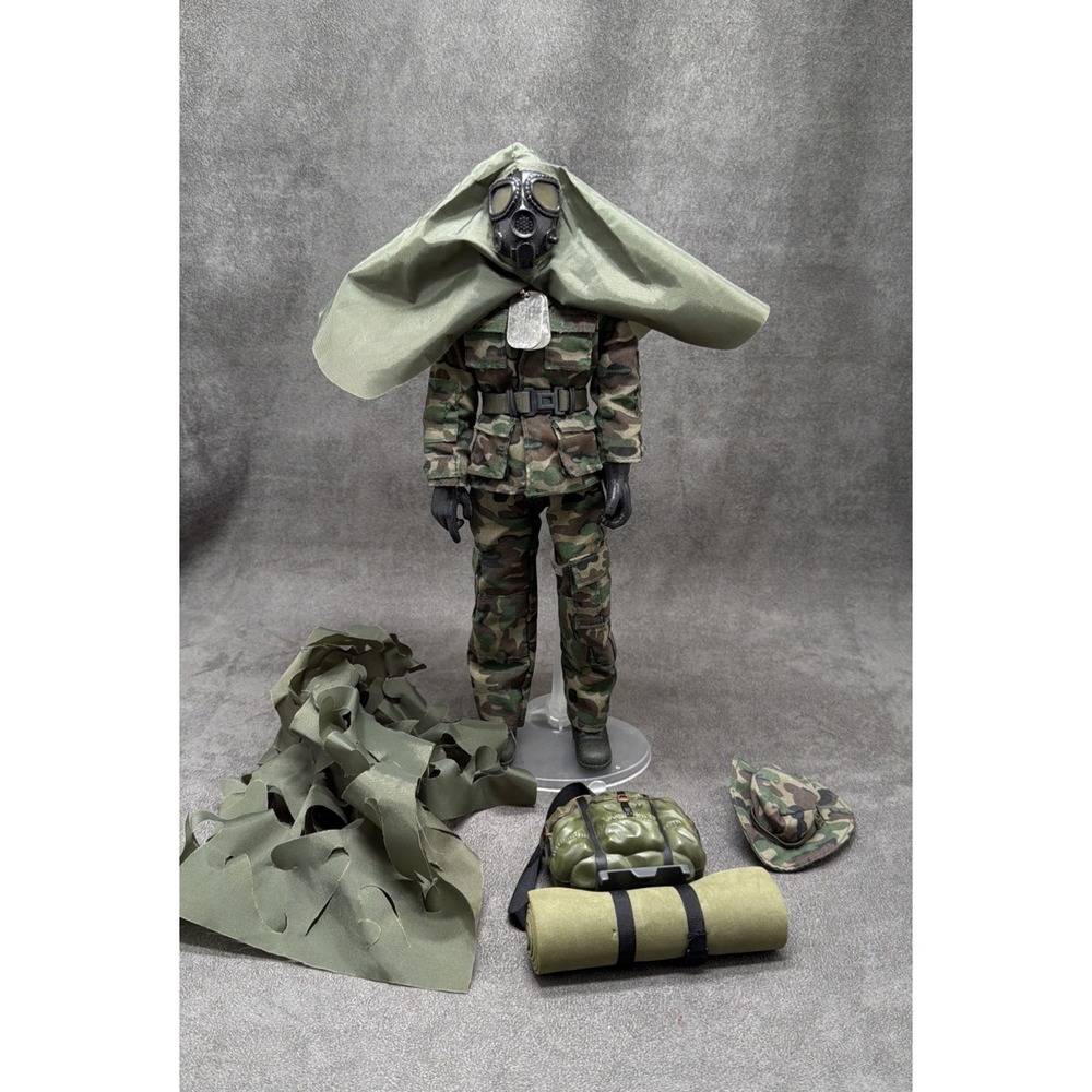 Power Team Elite World Peacekeepers Action Figure Military Face Paint Doll - Picture 8 of 8